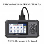 USB Charging Cable for MUCAR CDE900PRO Scanner